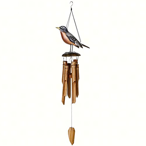 Woodstock Chimes WOODCROB Robin Bamboo Chime