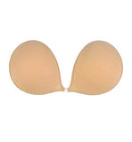 NuBra Feather Lite Adhesive Bra F700 and Cleanser N112, Nude/Fair, Cup A