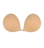 The NuBra Feather-Lite Super Light Adhesive Bra #F700, Nude, D