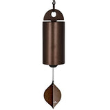 Woodstock Chimes HWMC The Original Guaranteed Musically Tuned Chime Medium Heroic Windbell, Antique Copper