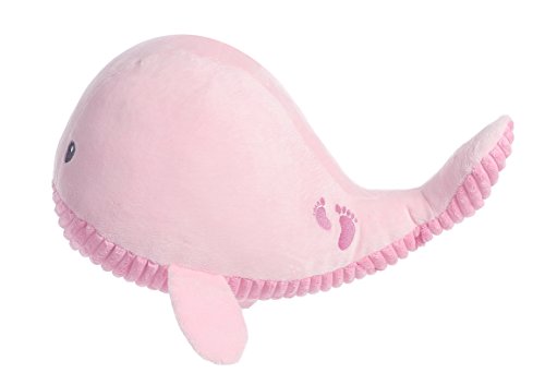 Aurora World Whale Plush, Spouts Pink, Large