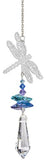 Woodstock Chimes CFDR Dragonfly Woodstock Crystal Fantasy-Rainbow Maker Collection, 10-Inch Long