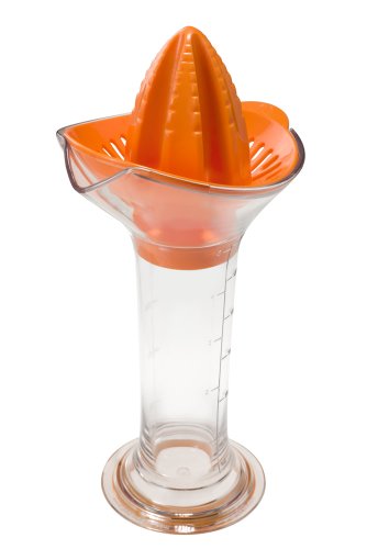 New Metro Design JuiceLab, Manual-Style Citrus Juicer, Orange