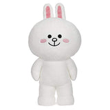 GUND LINE Friends Cony Standing Plush Stuffed Animal Rabbit, White, 14"