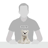GUND Cozy Collection Holiday Polar Bear Holiday Plush, 8"