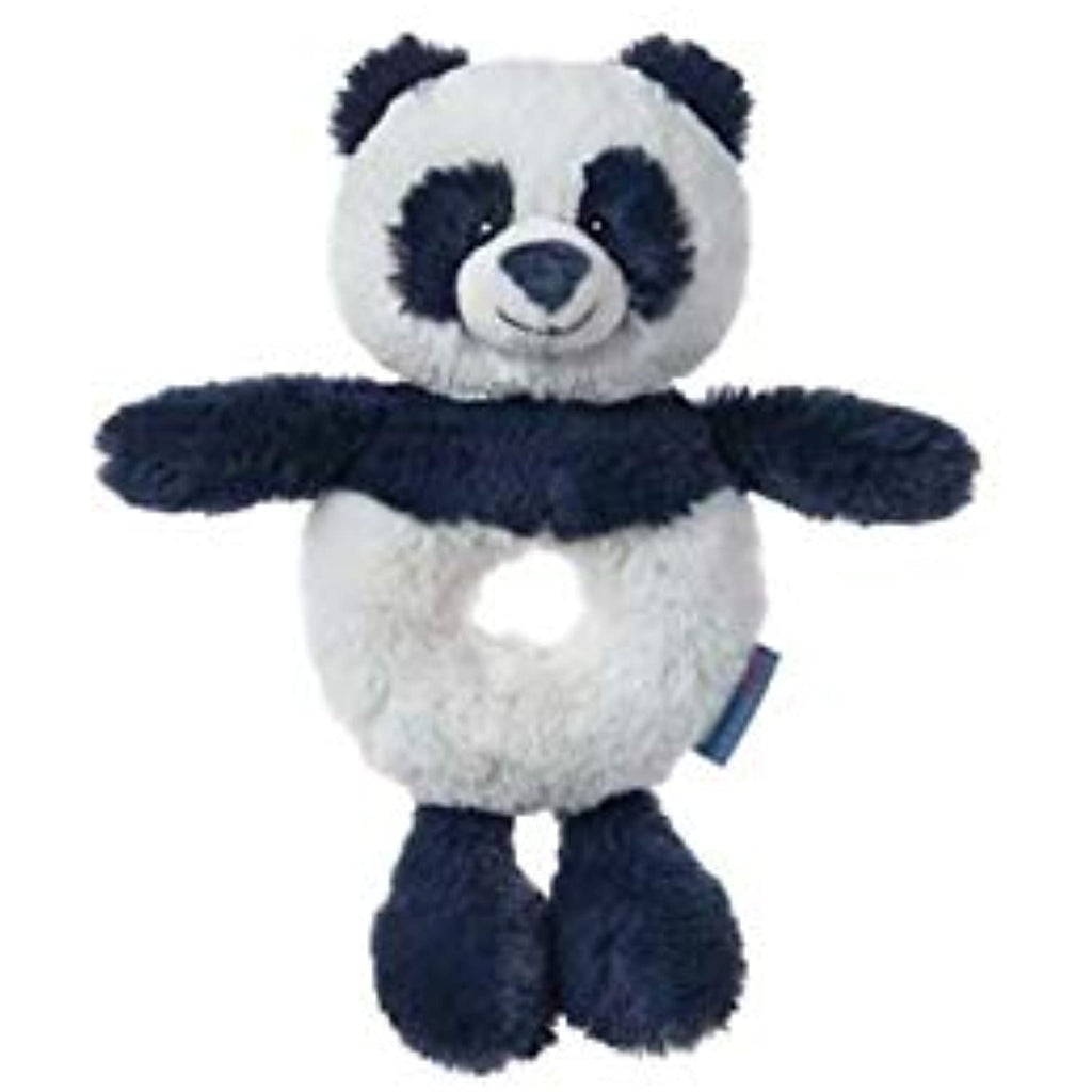 Baby GUND Baby Toothpick Cooper Panda Rattle Plush Stuffed Animal, Blue, 7.5"