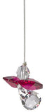 Woodstock Chimes CGRY Ruby, Woodstock Crystal Guardian Angel, July Rainbow Maker Collection