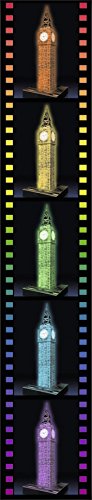 Ravensburger Big Ben - Night Edition - 216 Piece 3D Jigsaw Puzzle for Kids and Adults - Easy Click Technology Means Pieces Fit Together Perfectly