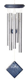 Woodstock Chimes DCBW17 The Original Guaranteed Musically Tuned Mars Chime, Blue Wash