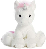Aurora World Dreaming of You Plush Unicorn, White, 12"
