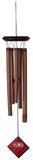 Woodstock DCBC Encore Bamboo Chime Collection, Cocoa
