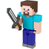 Set of 2 - Minecraft Build-A-Portal 3.25-in Figures - (Zombified Piglin + Steve)