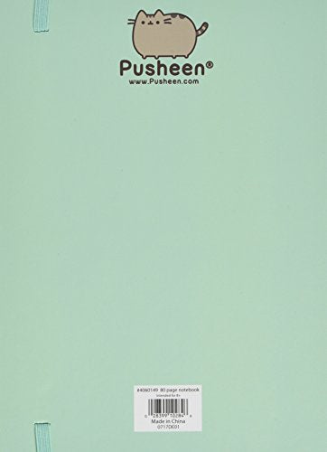 Enesco Pusheen The Cat Hey Notebook Journal, Green