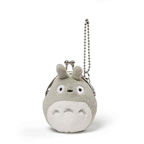 Gund Totoro Totoro Mini Coin Purse Grey-3"