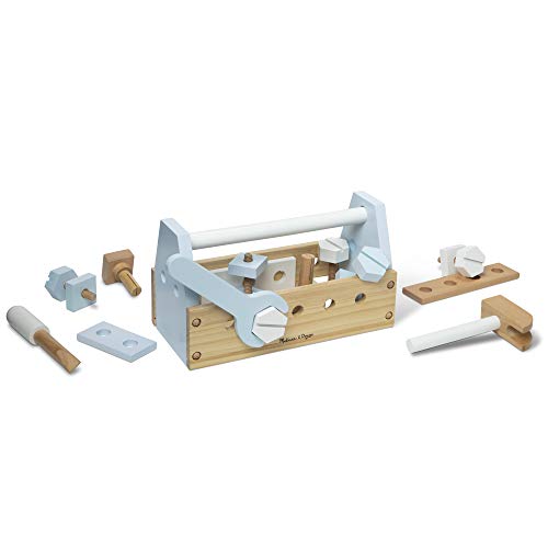 Melissa & Doug Jumbo Take Along Tool Kit - Natural