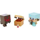 Minecraft Mob Head Minis Spider Slaying  Steve Figures & Accessories
