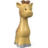 Bundle of 2 |Fisher-Price Little People Single Animal (Giraffe + Leopard)