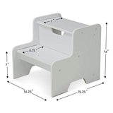 Melissa & Doug Kids Furniture Wooden Step Stool - Gray