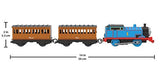 Thomas & Friends Fisher-Price Thomas Annie & Clarabel Motorized Toy Train