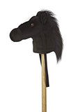 Aurora World World Giddy-Up Stick Horse 37" Plush, Black