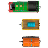 Thomas & Friends Percy and Troublesome Truck, battery-powered motorized toy train for preschool kids ages 3 years and up