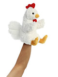 Aurora - Hand Puppet - 11" Cluck Chicken