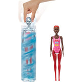 Barbie Color Reveal Glitter! Hair Swaps Doll, Glittery Blue with 25 Hairstyling & Party-Themed Surprises Including 10 Plug-in Hair Pieces, Gift for Kids 3 Years Old & Up