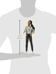 Barbie Doll Robotics Engineer - 2018 Career of the Year - Brown Hair, Brown Eyes, African American - Includes Pretend Robot and Computer