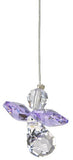 Woodstock Crystal Guardian Angel, June Light Amethyst- Rainbow Maker Collection