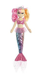 Aurora World Sea Sparkles Rainbow Mermaid Sea Rose Plush