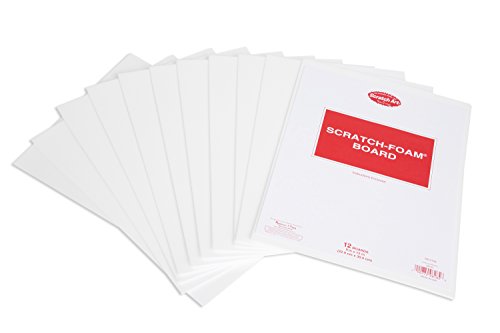 Melissa & Doug Scratch Foam Board 9 x 12 (12 boards)