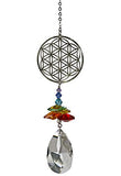 Woodstock Chimes CFFL Crystal Fantasy Suncatcher, Flower of Life