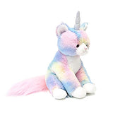 GUND Rainbow Shimmer Caticorn Stuffed Animal Plush, Multicolor, 9"