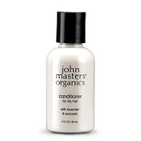 John Masters Organics - Lavender & Avocado Intensive Conditioner - Extreme Moisturizer for Dry, Damaged, & Color Treated Hair - Travel Size - 2 oz