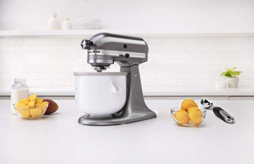 KitchenAid KICA0WH Ice Cream Maker Attachment - Excludes 7, 8, and most 6 Quart Models