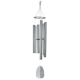 Woodstock Chimes WWKD Windsinger Chimes of King David, 88 in, Silver