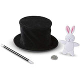 Melissa & Doug Deluxe Magic Set & Magic in a Snap - Magician's Pop-Up Magical Hat with Tricks