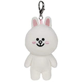 GUND LINE Friends Cony Rabbit Backpack Clip Plush Stuffed Animal, 5"