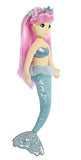 Aurora World Sea Sparkles Mermaid Plush, Cristal 2
