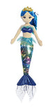 Aurora World Sea Sparkles Mermaid Plush, Rainbow Indigo