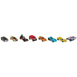 2017 Hot Wheels Looney Tunes Complete Set Of 8 Bugs Bunny,Daffy Duck,Road Runner,Tasmanian Devil,Yosemite Sam,Wile E Coyote,Marvin The Martian,Michigan J Frog