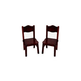 Guidecraft Classic Extra Chairs (Set of 2) - Espresso: Kids School Educational Supply Furniture