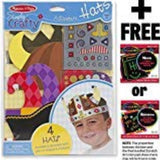 Adventure Hats - Simply Crafty Series + FREE Melissa & Doug Scratch Art Mini-Pad Bundle [94795]