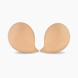 NuBra L398 Feather Lite Push Up Plunge Adhesive Bra, Nude, Cup C