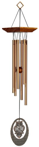 Woodstock Chimes Signature Habitats Chime, Owl Portrait