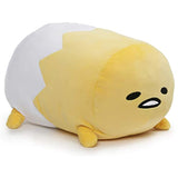 GUND Sanrio Gudetama Laying Down Lazy Egg in Shell Sanrio Plush, Yellow, 16"