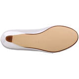 Touch Ups Women's Shirley Flat,White,5.5 M