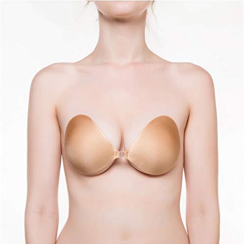 NuBra Women's Seamless Push Up Bra, Tan, B