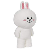 GUND LINE Friends Cony Standing Plush Stuffed Animal Rabbit, White, 14"