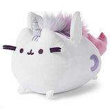 GUND Pusheen Super Pusheenicorn Squeezer Wing Movement Plush Stuffed Cat Unicorn, White